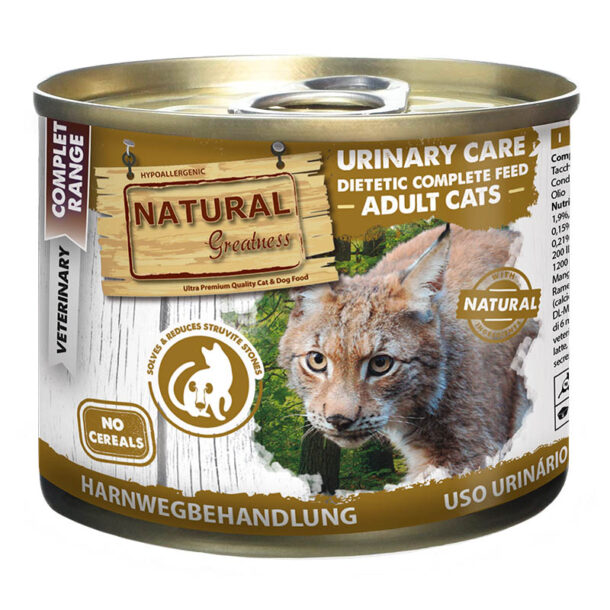 Natural Greatness Vet Dieta Urinary Gatos Lata