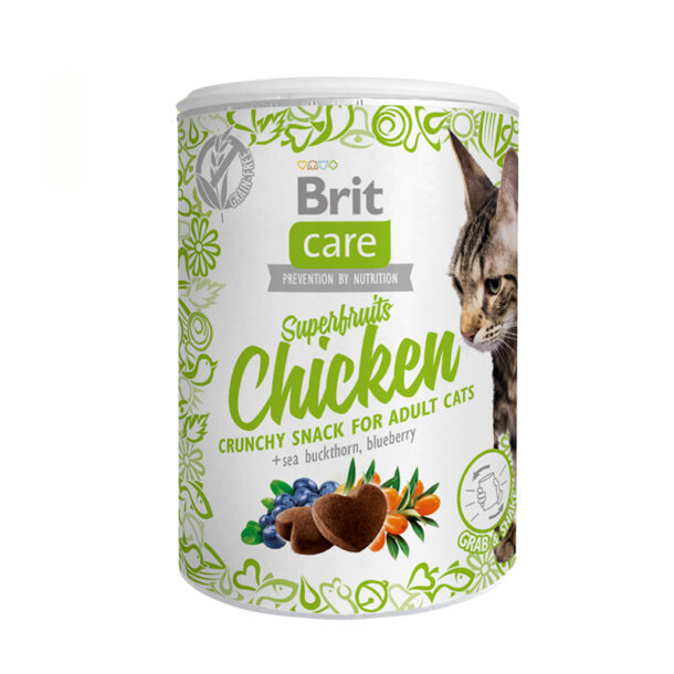 Brit Care Snacks Superfruits Pollo para Gatos